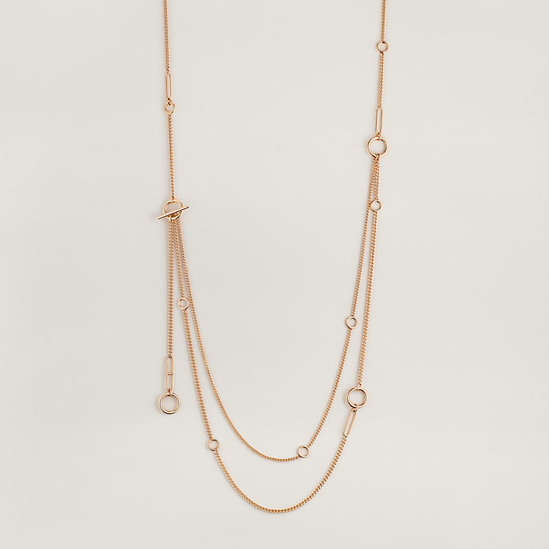 Hermes long store necklace